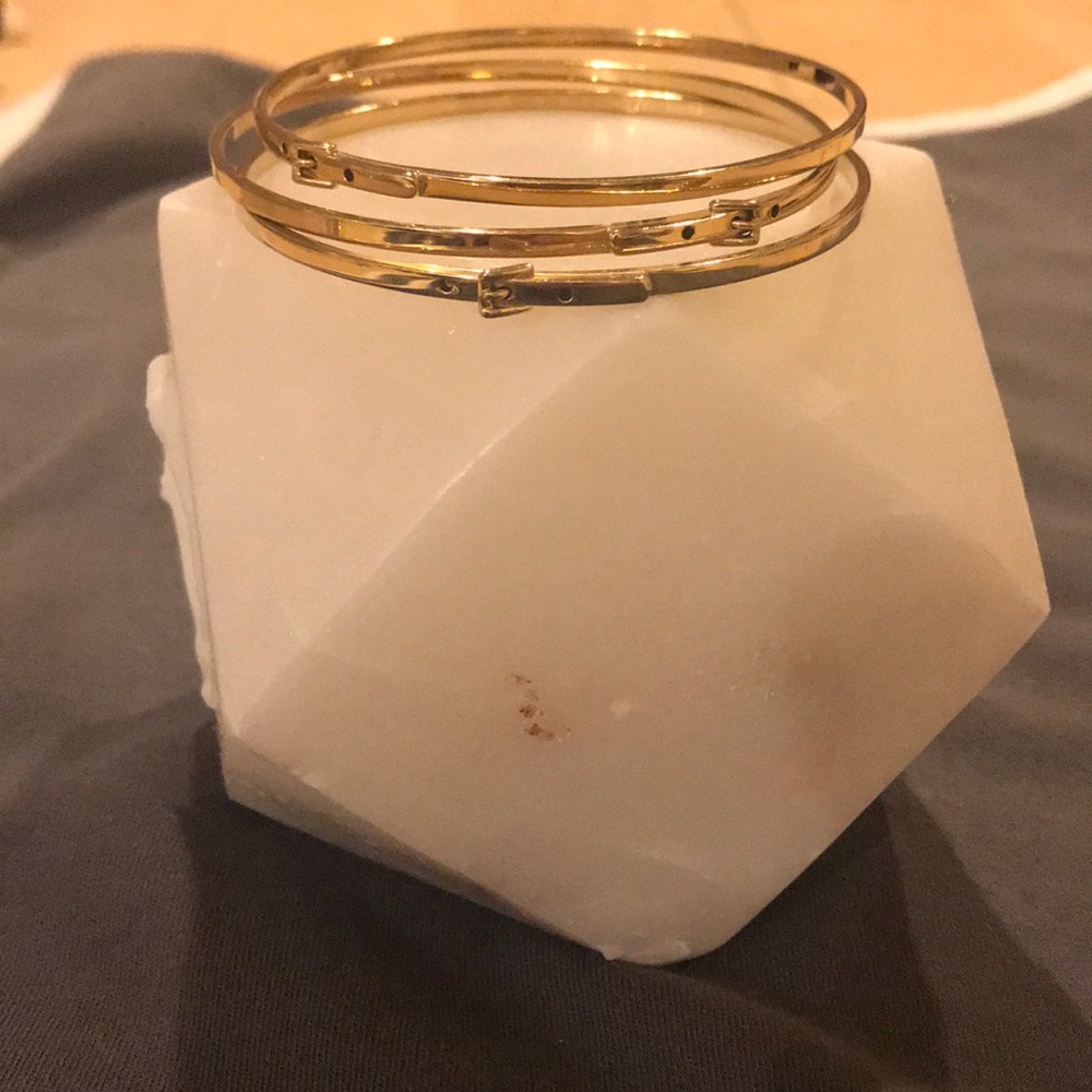 Michael Kors Gold Bangle Set